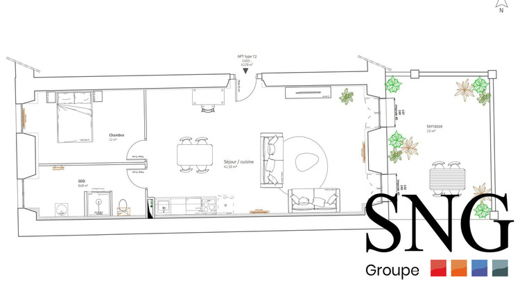 Ma-Cabane - Location Appartement Mazamet, 60 m²