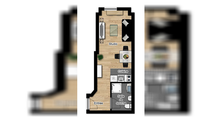 Ma-Cabane - Location Appartement METZ, 22 m²