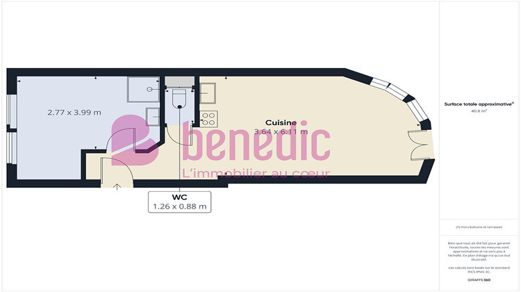 Ma-Cabane - Location Appartement METZ, 38 m²