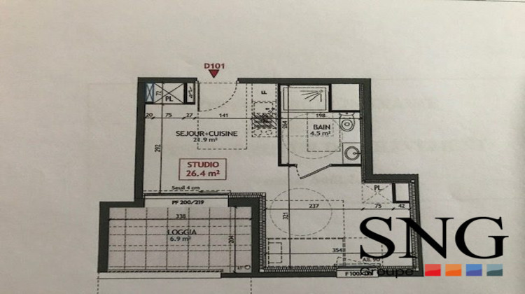 Ma-Cabane - Location Appartement Metz, 26 m²