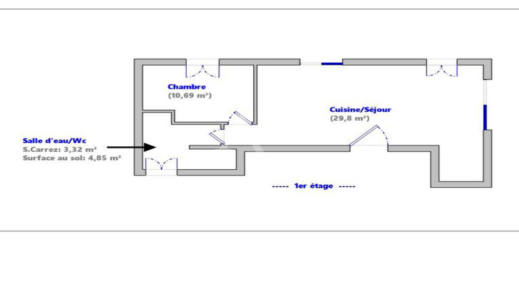 Ma-Cabane - Location Appartement MEZE, 45 m²