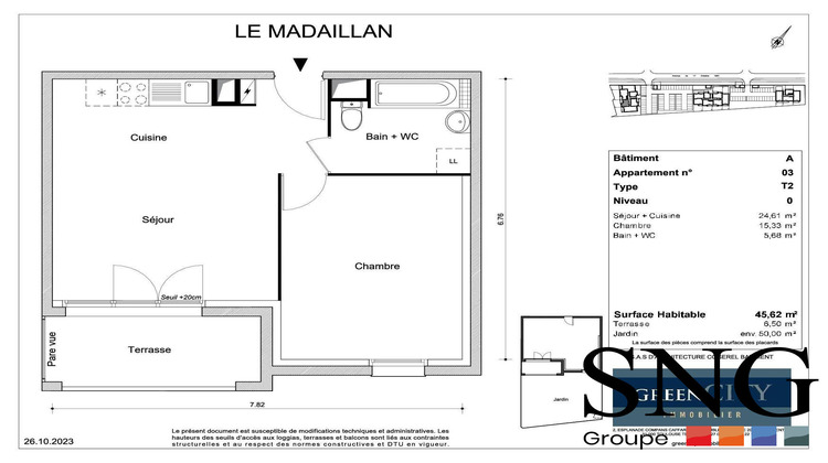 Ma-Cabane - Location Appartement Montataire, 45 m²