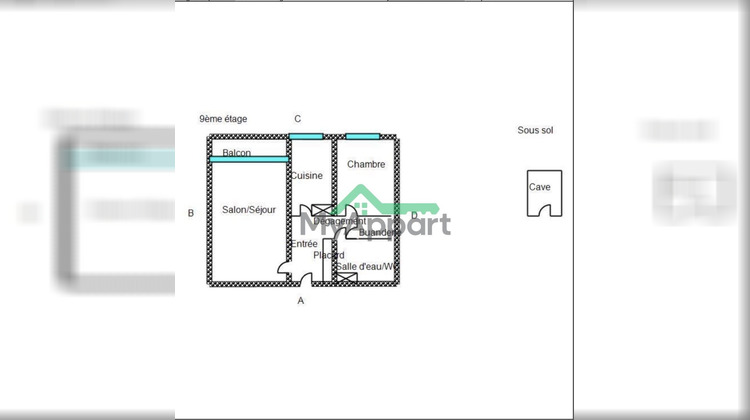 Ma-Cabane - Location Appartement Montbéliard, 49 m²