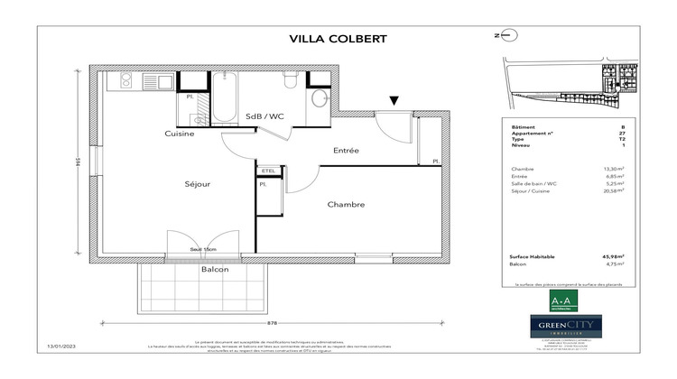 Ma-Cabane - Location Appartement Montereau-Fault-Yonne, 45 m²