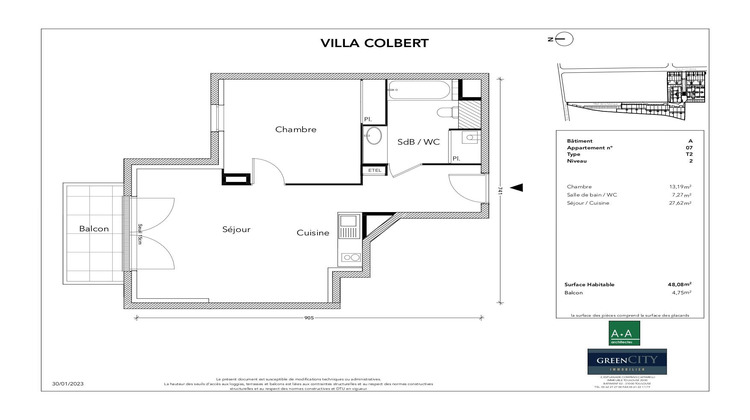 Ma-Cabane - Location Appartement Montereau-Fault-Yonne, 48 m²