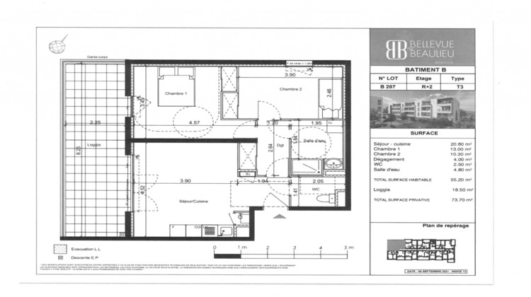 Ma-Cabane - Location Appartement Monteux, 55 m²