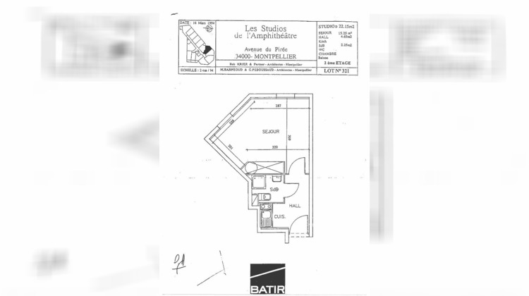 Ma-Cabane - Location Appartement MONTPELLIER, 21 m²