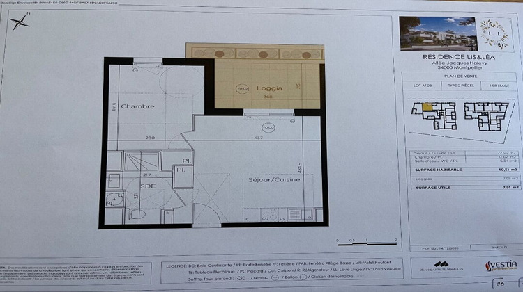 Ma-Cabane - Location Appartement MONTPELLIER, 40 m²