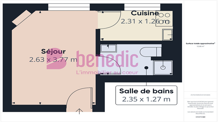 Ma-Cabane - Location Appartement NANCY, 15 m²