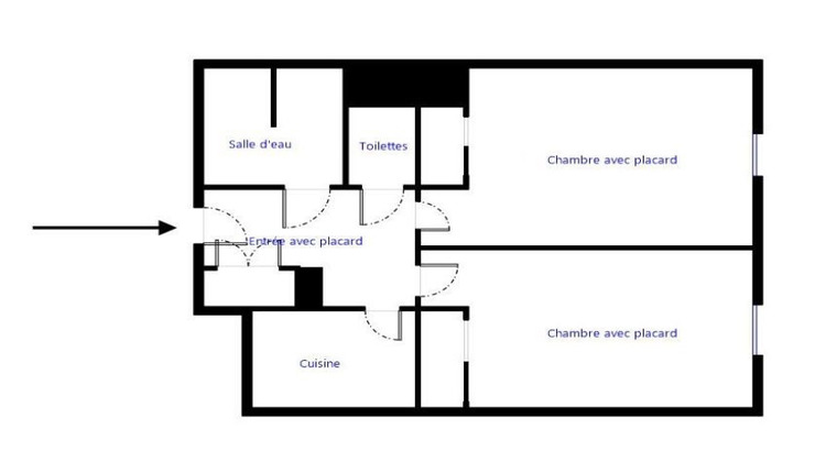 Ma-Cabane - Location Appartement Nantes, 38 m²