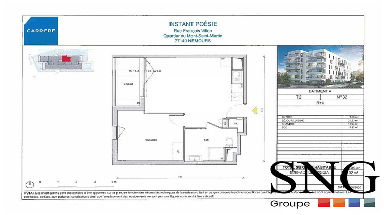 Ma-Cabane - Location Appartement Nemours, 41 m²