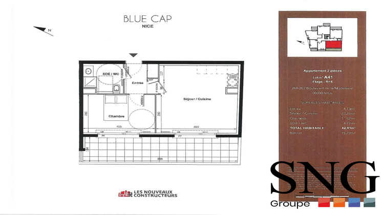 Ma-Cabane - Location Appartement Nice, 43 m²