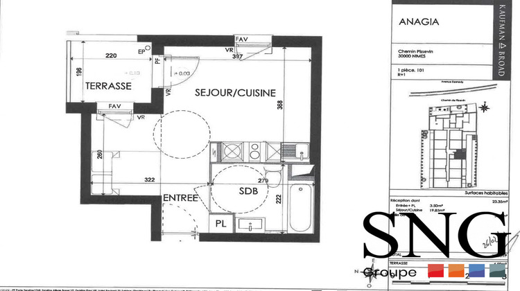 Ma-Cabane - Location Appartement Nîmes, 29 m²