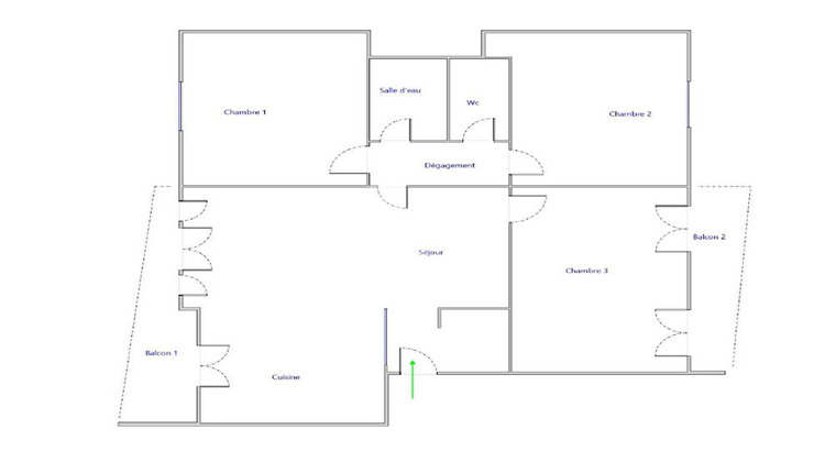 Ma-Cabane - Location Appartement NIMES, 73 m²