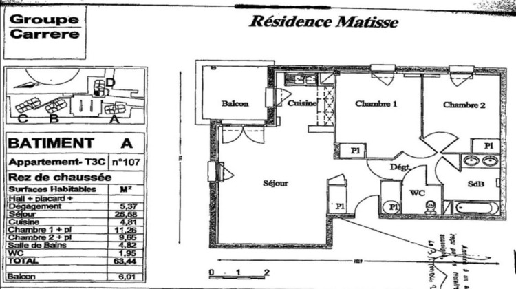 Ma-Cabane - Location Appartement Noeux-les-Mines, 63 m²