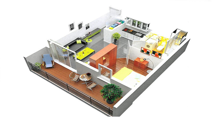 Ma-Cabane - Location Appartement ONET-LE-CHATEAU, 36 m²