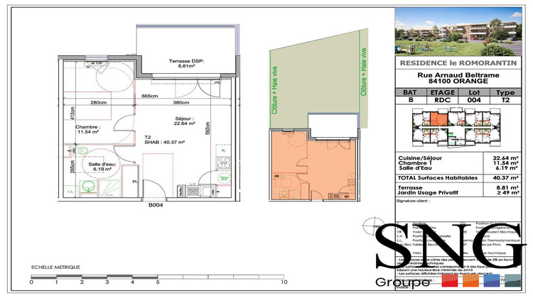 Ma-Cabane - Location Appartement Orange, 40 m²