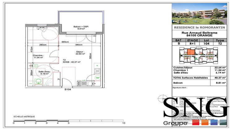 Ma-Cabane - Location Appartement Orange, 40 m²