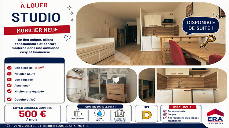 Ma-Cabane - Location Appartement ORLEANS, 21 m²