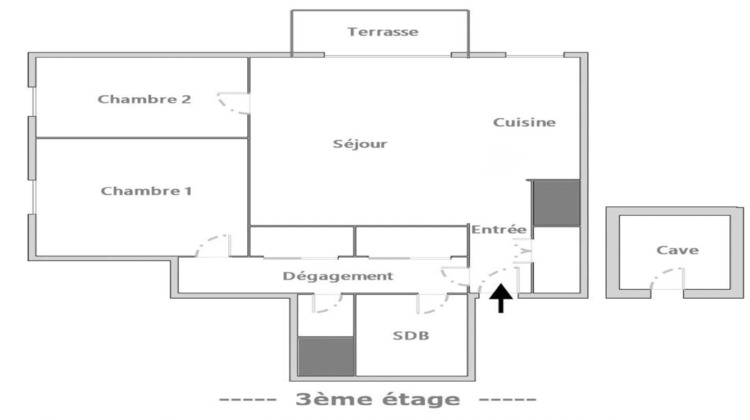 Ma-Cabane - Location Appartement Orsay, 64 m²
