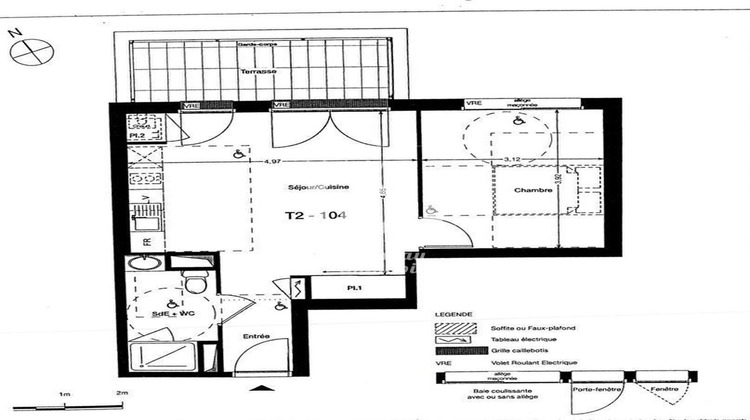 Ma-Cabane - Location Appartement ORVAULT, 42 m²