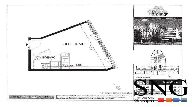 Ma-Cabane - Location Appartement Palaiseau, 21 m²
