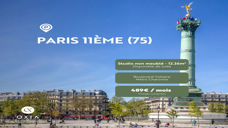 Ma-Cabane - Location Appartement PARIS 11, 12 m²