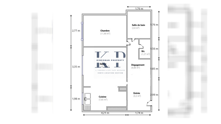 Ma-Cabane - Location Appartement Paris, 49 m²