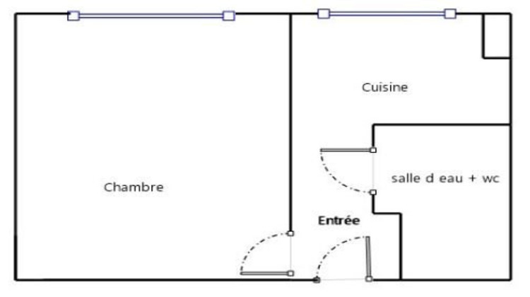 Ma-Cabane - Location Appartement Paris, 23 m²