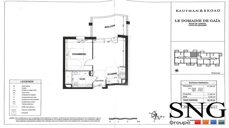 Ma-Cabane - Location Appartement Pélissanne, 38 m²