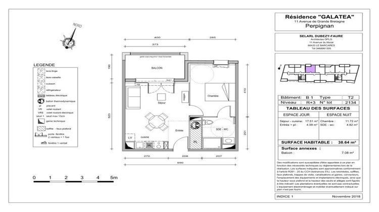 Ma-Cabane - Location Appartement PERPIGNAN, 38 m²