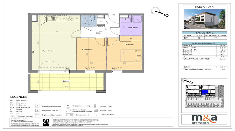 Ma-Cabane - Location Appartement PERPIGNAN, 59 m²