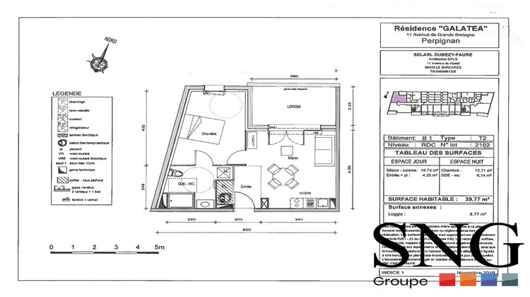 Ma-Cabane - Location Appartement Perpignan, 39 m²