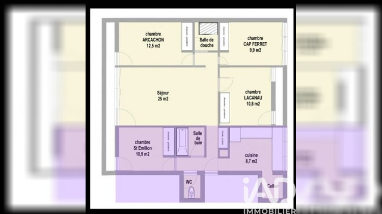 Ma-Cabane - Location Appartement Pessac, 94 m²