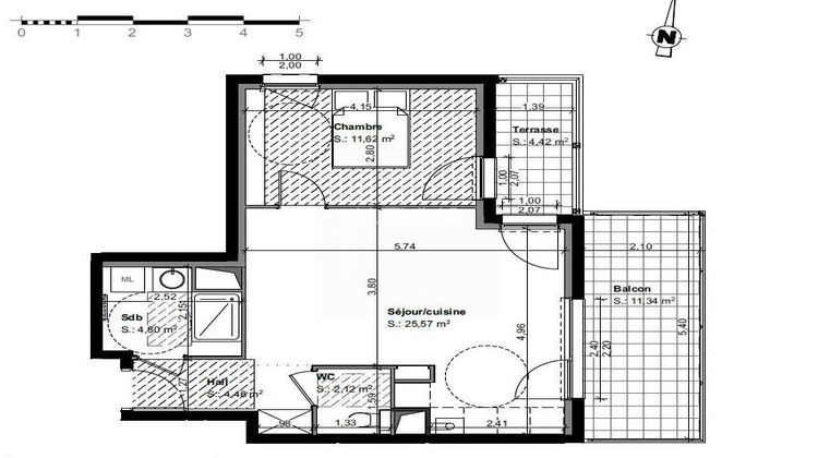 Ma-Cabane - Location Appartement Pfastatt, 48 m²