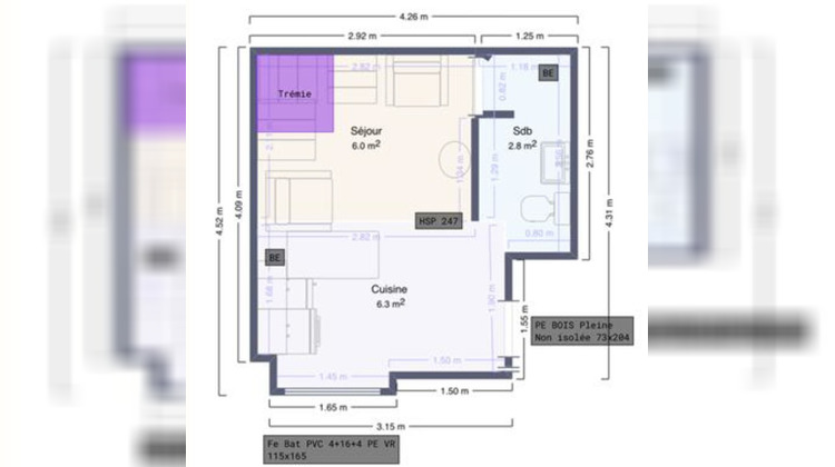Ma-Cabane - Location Appartement PLOERMEL, 27 m²