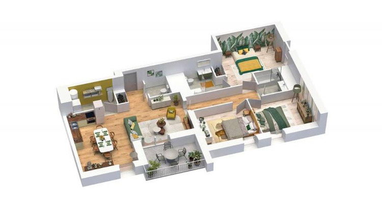 Ma-Cabane - Location Appartement PLOUGONVELIN, 91 m²