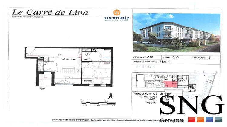 Ma-Cabane - Location Appartement Pompignac, 43 m²