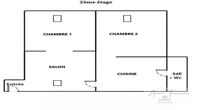Ma-Cabane - Location Appartement PUISEAUX, 60 m²
