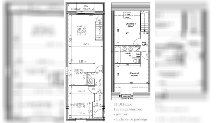 Ma-Cabane - Location Appartement QUINCY-VOISINS, 65 m²