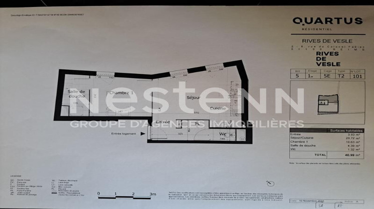 Ma-Cabane - Location Appartement REIMS, 40 m²