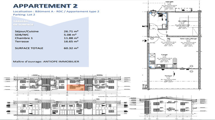 Ma-Cabane - Location Appartement Remire-Montjoly, 43 m²