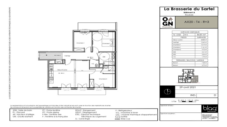 Ma-Cabane - Location Appartement Roubaix, 91 m²