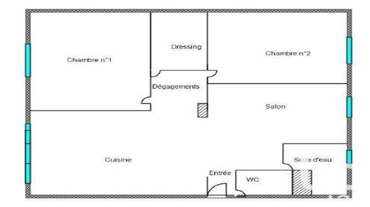 Ma-Cabane - Location Appartement Saint-Étienne, 55 m²