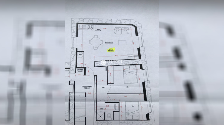 Ma-Cabane - Location Appartement Saint-Fulgent, 55 m²