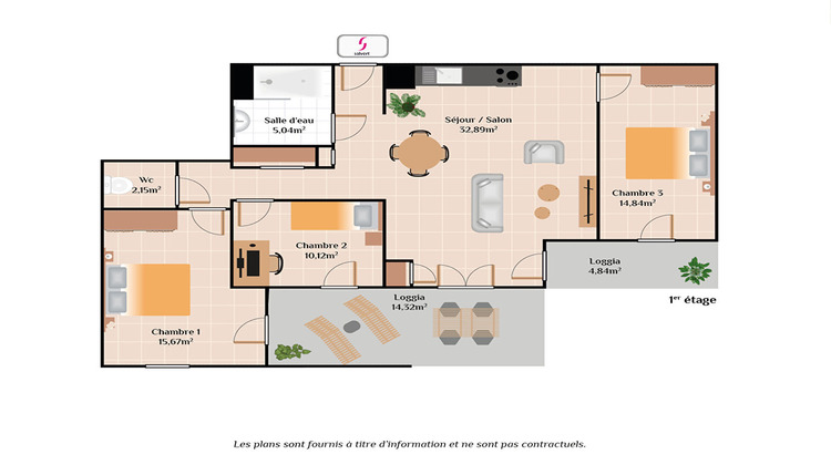 Ma-Cabane - Location Appartement SAINT-GILLES-CROIX-DE-VIE, 91 m²