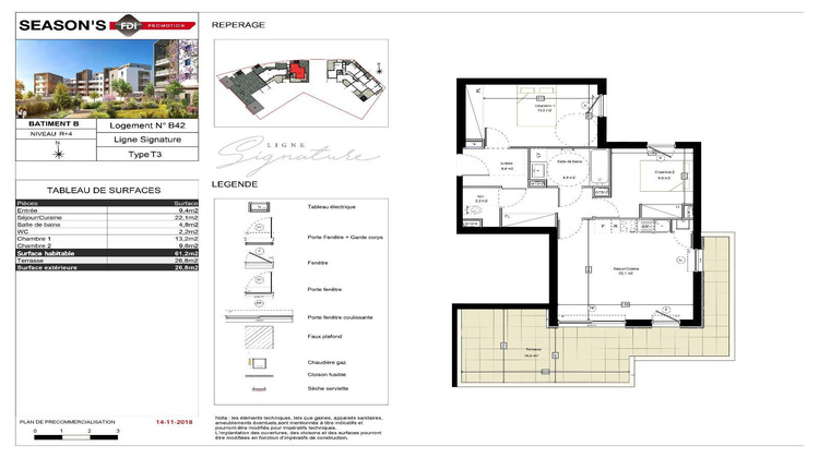 Ma-Cabane - Location Appartement SAINT-JEAN-DE-VEDAS, 61 m²