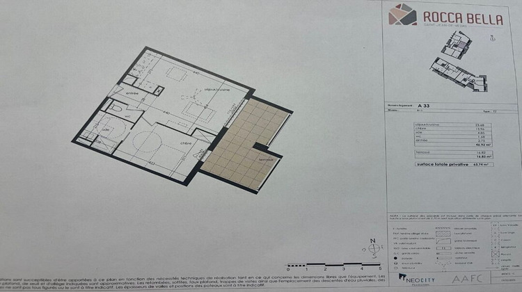Ma-Cabane - Location Appartement SAINT-JEAN-DE-VEDAS, 46 m²