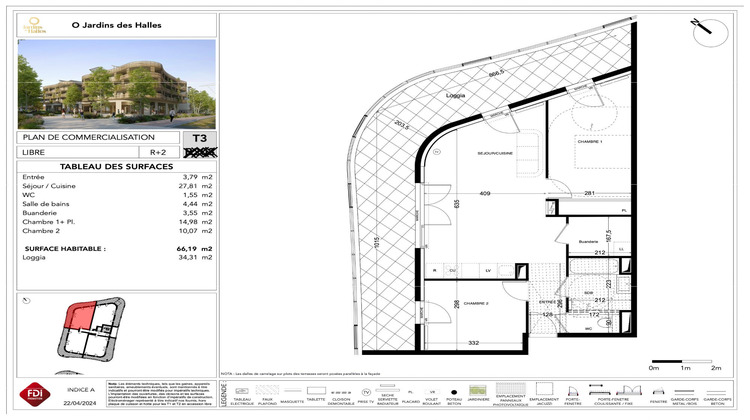 Ma-Cabane - Location Appartement Saint-Jean-de-Védas, 66 m²
