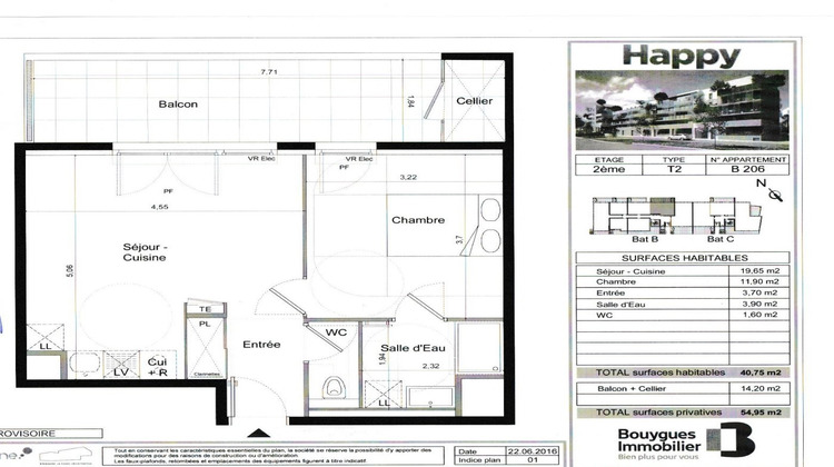 Ma-Cabane - Location Appartement SAINT JEAN DE VEDAS, 41 m²